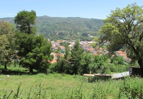 Foto: Aussicht vom Kloster über Monchique