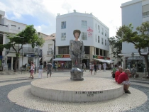 Foto: Sehenswürdigkeiten der Algarve Statue König São Sebastião